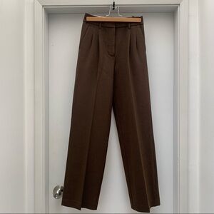 Aritzia Effortless Pant dark brown